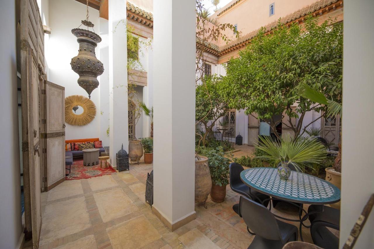 Riad Les Hirondelles Boutique Hotel Marrakesh Bagian luar foto