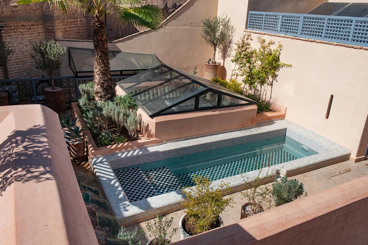 Riad Les Hirondelles Boutique Hotel Marrakesh Bagian luar foto